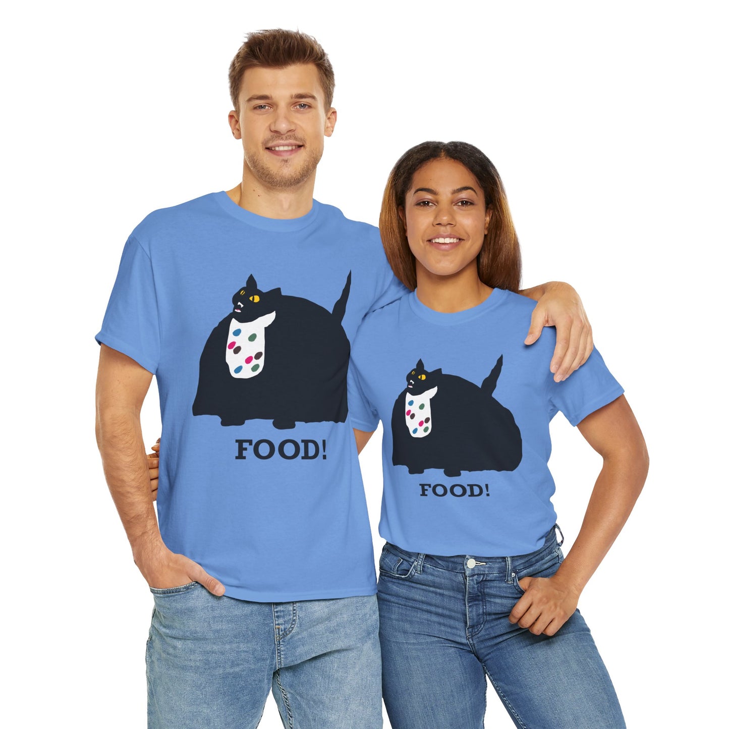 Unisex Heavy Cotton Shirt - Salem the Cat